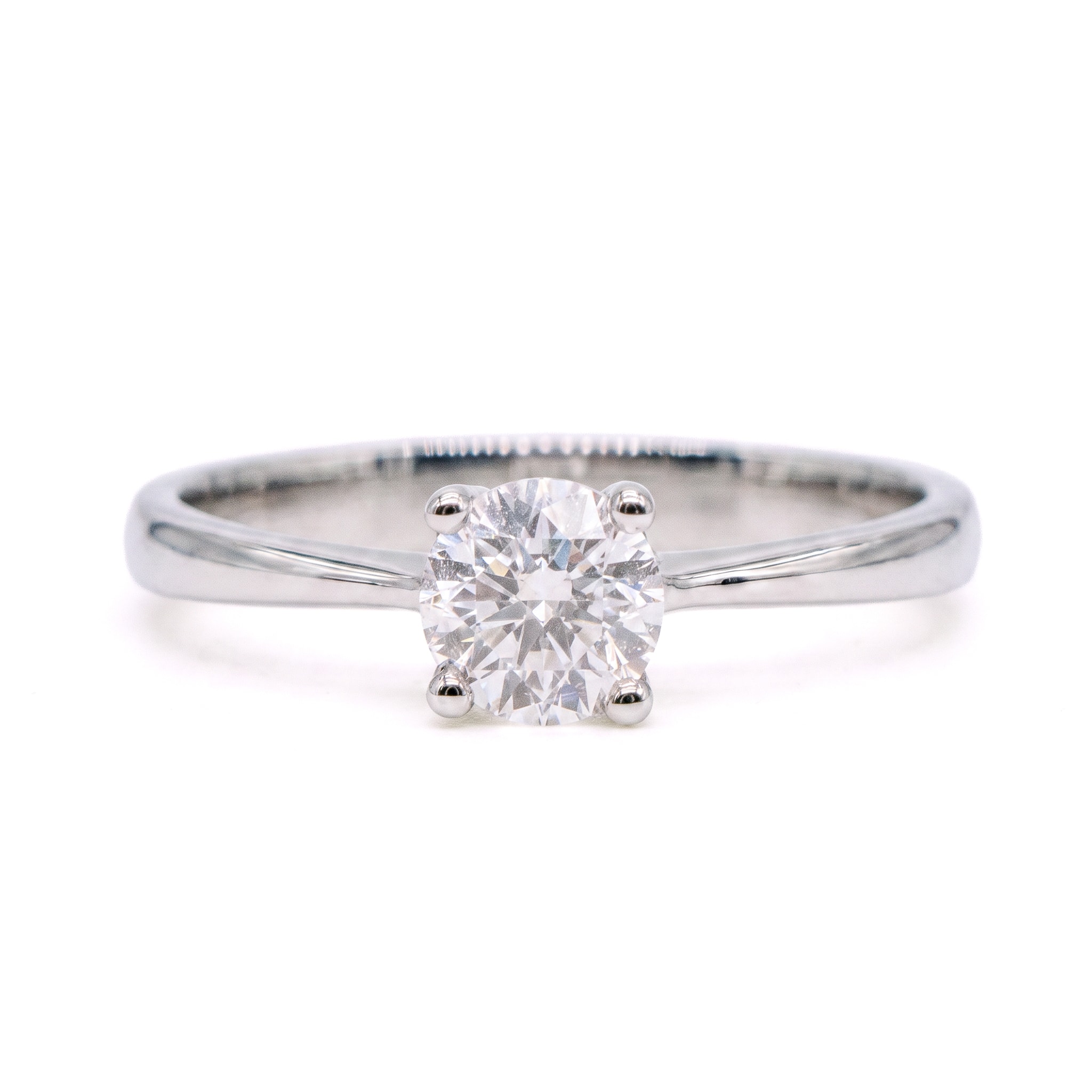 Anillo Solitario Miguel Oro 18K con Diamante de Laboratorio en 4 Garras